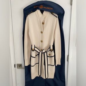 Tory Burch Belted Cardigan